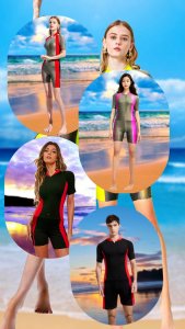 Baju Renang Diving Pendek Ukuran Dewasa (BB 40-80 Kg) BRP-D010