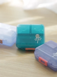 Small Medicine Box Portable Small Pill Box Medicine Storage Organizer Waterproof Plastic Pill Box Storage