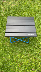 Meja Lipat Eiger Aluminium Camp Table 910008671 Blue meja portable meja kemping Camping hiking outdoor