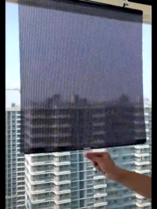 Roller Blinds Blackout Curtain with Suction Cups Retractable Window Universal Blackout Curtain Langsir Pelindung Matahari