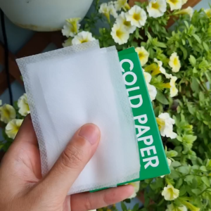 GIấy Uốn Lạnh  Uốn Lạnh Tóc Nam Nữ  Ép Side Tóc Nam - 1 Hộp 50 tờ