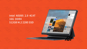 AST Laptop 2 in 1 Touchscreen 12.7 inch Intel N5095 RAM16+512G SSD WINDOWS 11/FREE TAS LAPTOP/Garansi 1 Tahun