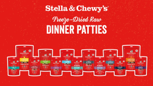 Stella & Chewys Dinner Patties 14oz 25oz Real Raw Nutrition Freeze Dried Patties Healthy Digestion Complete Nutrition