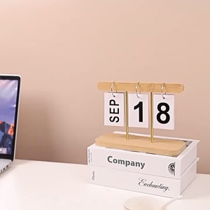 Lịch Để Bàn Lật Số Lịch Decor Trang Trí Bàn Học Bàn Làm Việc Phòng Khách Phòng Ngủ