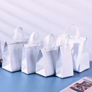 EC 50Pcs Thermal Insulated Take-Away Bag Food Takeout Bag Food Pouch Bag