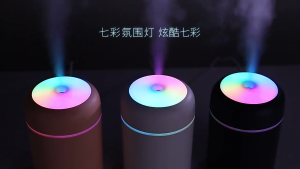 300ml Colorful Air Humidifier Aroma Essential Oil Diffuser Ultrasonic Mist LED USB air purifier