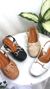 JN-COLLECTION Sepatu Flat Wanita Tali Sling back MT 34, Pilihan Tepat!