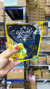 GLADE Air Freshener Bathroom Fresh 75 Gr - Pengharum Kamar Mandi - Gel Parfum Segar dan Alami untuk Ruangan yang Menyenangkan