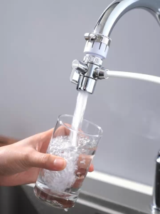GRIPO High end Brass chrome finish faucet diverter valve 1/4 or 3/8 for water purifier diversion