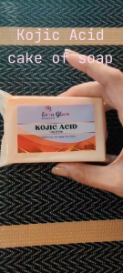 (FDA APPROVED) ENZA GLAM BEAUTÉ KOJIC ACID Cake of Soap Whitening Brightening Anti-aging Non-Toxic Hydration Moisturizing Beauty Soap