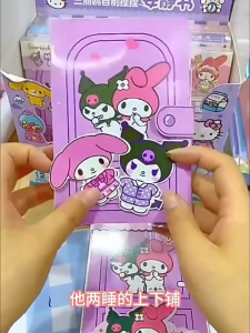 Quiet Book DIY Sanrio: Membuat Mainan Puzzle Edukasi Anak Dengan Bahan Kertas Lapis Tebal