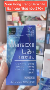 【MY Ready Stock】Skin White EX ll 270 Tablets oral tablet whitens Skin dark spots Slingshotm Japan leice beauty