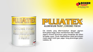 Cat Sintetis Silver Chrome Aluminium PUJATEX Aluminium Finish (4 LT)