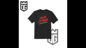 DG Clothes T shirt Kaos Polos Kata - Kata SIKSA LEMBUR