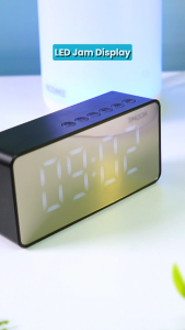 Acome Speaker Bluetooth 5.2 Jam Alarm LED Display Shocking Bass Garansi Resmi 1 Tahun A17