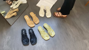 CI New Summer Casual Sandals for Women Shoes Height increasing Flat Sandals (add 1 size bigger) #620