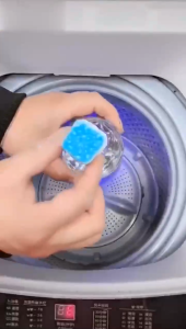 【Ready Stock】1Pcs Washing Machine Cleaner Laundry Deep Cleaning Detergent Remover Effervescent Tablet