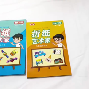 Mumystation Mainan DIY Kertas Lipat Origami Motif Warna Warni 3D