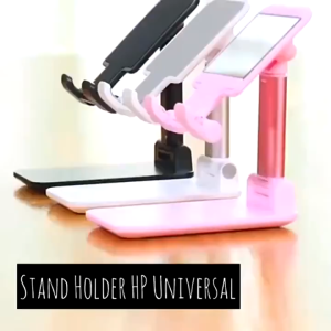 Folding Dekstop Phone Stand - Phone Holder Stand HP - Folding deks Holder HP - CTShop