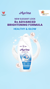 Twin Pack Marina Hand Body Lotion UV White 460ml - Healthy & Glow [2 pcs] - Exp : 09.2027
