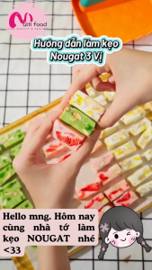 Set Nguyên Liệu Kẹo Nougat Thượng Hạng MULTIFOOD