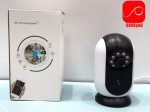 5G WiFi เครือข่ายไร้สายโทรศัพท์มือถือระยะไกล 360 องศากล้องวงจรปิดความถี่คู่ HD อินเตอร์คอม Night Vision อินฟราเรด