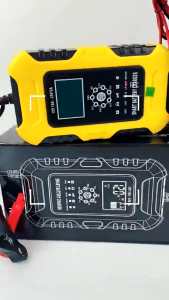 คุณสมบัติของชาร์จแบตเตอรี่ FOXSUR 12V10A 24V5A 6-180 Ah ระบบ 7ระบบ รุ่นสมาร์ทชาร์จ พร้อมจอ LED