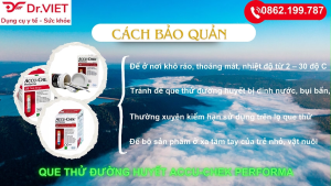 Que thử đường huyết Accu-Chek Performa