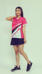 Baju Olahraga Lari Jersey Running Wanita Anti Bactery Speedy Sporty - SUPETEAM