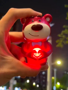 Toy Studio Mainan Lampu Tidur Kawaii 3D LED Sanrio Figure Kuromi Cinnamoroll Hadiah Lucu I Love You