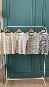 BL20882 Smiley Stripe Basic Knit Tee