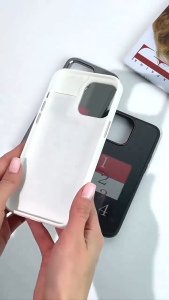 Casing Ponsel Proyeksi Layar NFC dengan Layar Tinta Berwarna-warni untuk Casing Proyeksi Layar AI Pribadi Seri iPhone 13-15