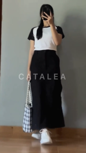 Rok cargo korean skirt style standar/jumbo // ROK CARGO SKIRT