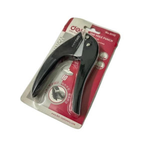 Deli One Hole Punch (Diameter of Hole 6mm / Punch Between 10 Sheets / Color in RANDOM)