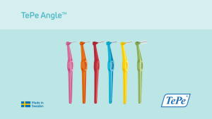 TePe Angle Interdental Brush Red(6pc/pk)