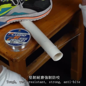 Bingolife Senar Pancing Fluorokarbon Transparan 05mm Anti Kusut 14kg Pancing Profesional Soft Carbon Fishing Line Murah 100m