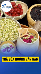 Trà sữa nướng Vân Nam các set trà mix thơm ngon nguyên liệu thượng hạng - Thảo Dược Hạnh Nguyên