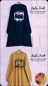 Tunik Wanita Lengan Panjang: Baju Atasan Jumbo Viral