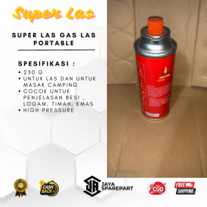 Super Las Gas Portable Untuk Camping & Memasak