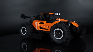 1:16RC Alloy remote-controlled high-speed vehicle 2.4G LED lights high-speed big foot climbing off-road vehicle racing model toy