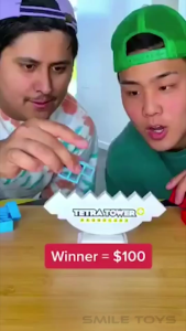 SNI Mainan Anak Fun Tetris Tower - Tetra Balancing Tower - Mainan Tetris