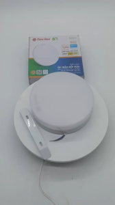 Đèn ốp trần Rạng Đông 170mm / 12W tràn viền đổi 3 màu ánh sáng