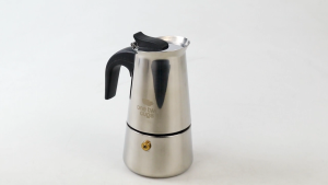 One Two Cups Moka Pot Espresso Coffee Maker Stovetop 4 Cup 200ml - Z20