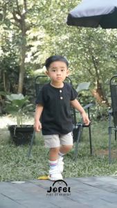 Kaos Anak Kancing Polos Laki & Perempuan 1-5 Tahun Balita Katun 30s Combed Bahan Halus Adem