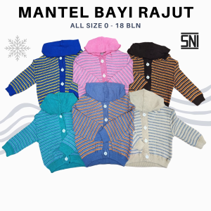 1 Pcs Mantel Jaket Bayi Hangat Cocok Untuk Musim Dingin