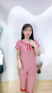 Đồ bộ nữ [BunnySky] quần áo bộ mẫu lửng mềm mát