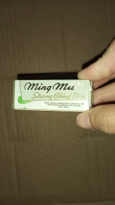 Ming Mu Shang Ching Pien obat mata merah sakit gatal panas dalam 1 botol isi 8 tablet