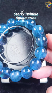 Collection Grade Santa Maria Starry Twinkle Aquamarine Bracelet