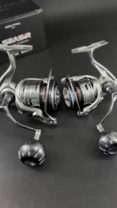 [OFFICIAL] SEASIR CONTRA MAX Reel Pancing Putar Gulungan Power Handle Saltwater All Metal Spinning Fishing Reel Air Laut 25KG Max Drag 9+1 BB Ball Bearings 5.1:1/5.7:1 Gear Ratio 3000-6000 Series Aluminum Alloy Body and Grip Fishing Wheel