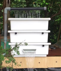 Lọc baki hồ cá 3 - 4 - 5 tầng không vật liệu lọc